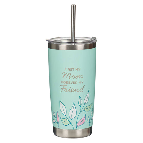 Forever My Friend Stainless Steel Travel Tumbler - Isa. 62:4