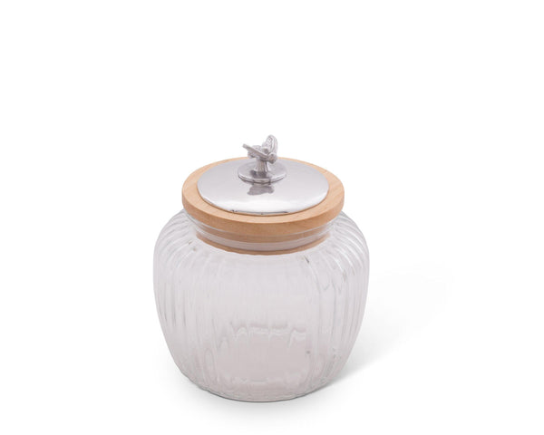 Honey Bee Glass Canister