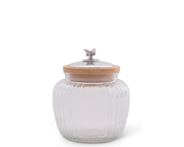 Honey Bee Glass Canister