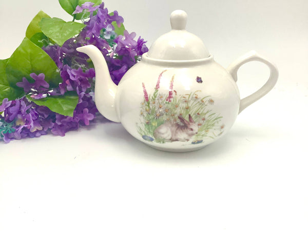 Teapot Spring Meadow, Easter Bunny