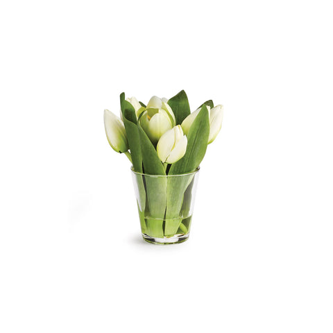 Dutch Tulip Arrangement In Vase 7.5"