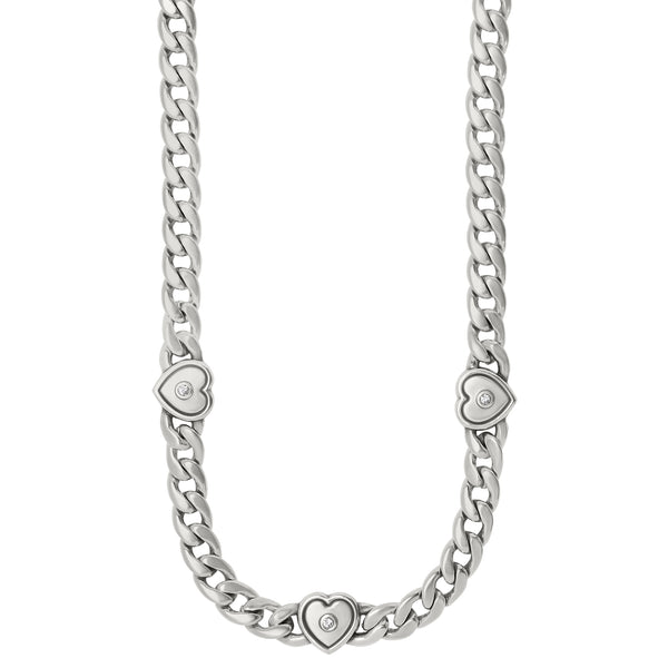 Cleo Heart Reversible Necklace