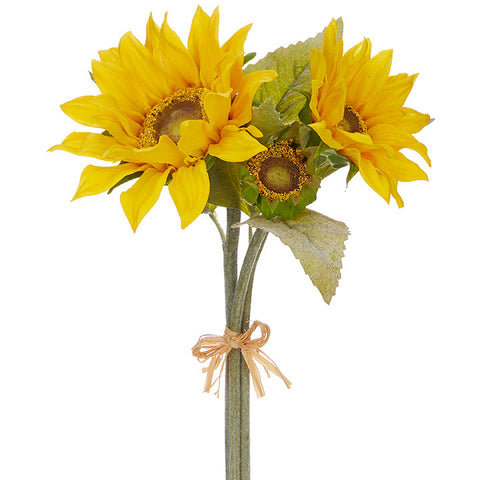 Real touch sunflower bouquet