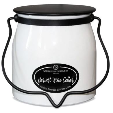 Harvest Wine Cellar Butter Jar Candle