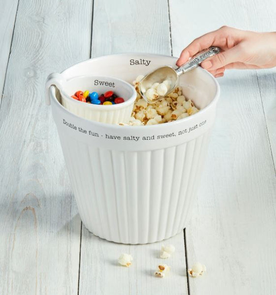 CANDY AND POPCORN BOWL SET