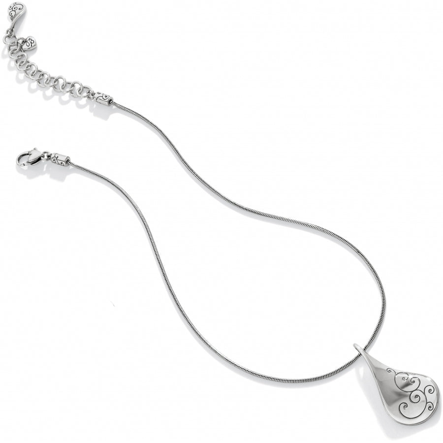 Brighton Long Necklace Extender Silver