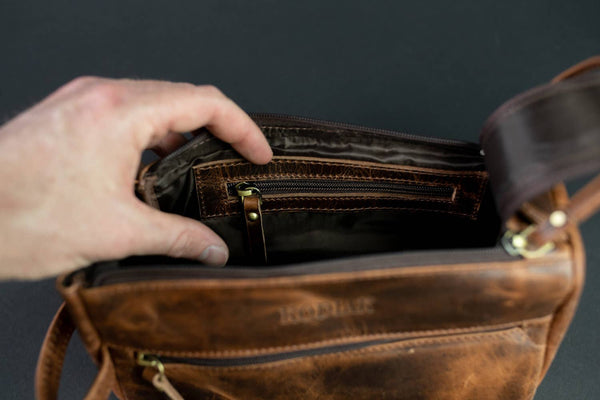 Leather Toiletry Bag