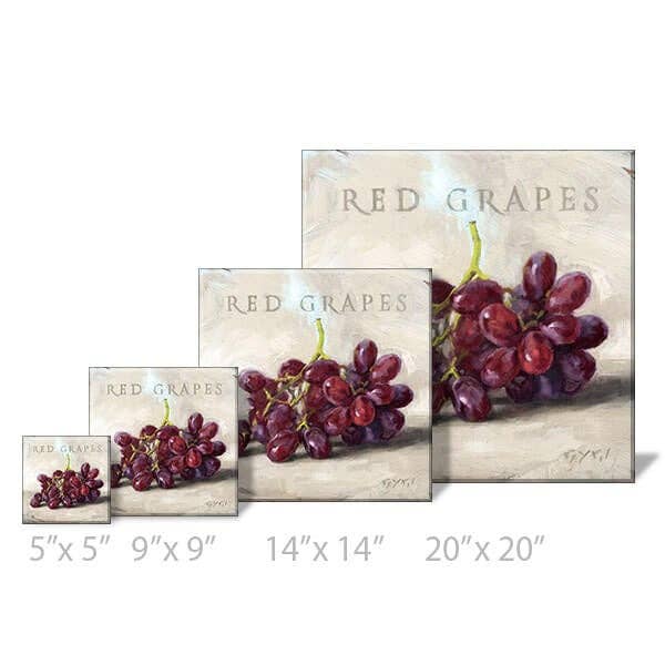 RED GRAPES GICLEE WALL ART