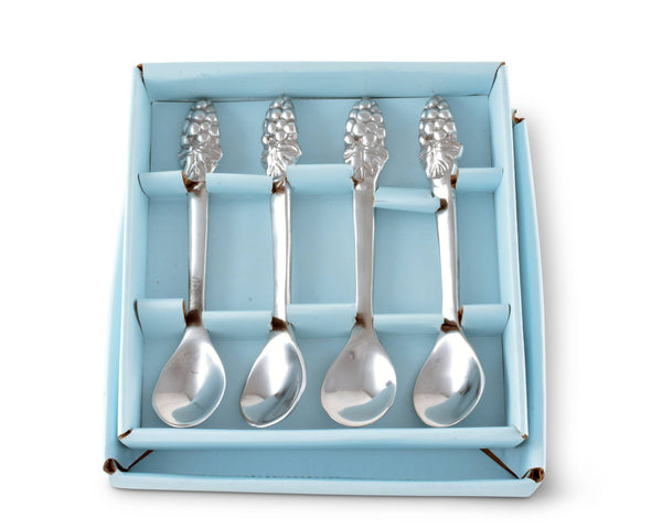 Grape Set/4 Spoons