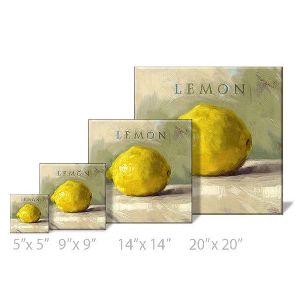 LEMON GICLEE WALL ART