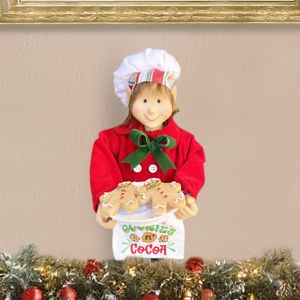 12" Cookies & Cocoa Elf