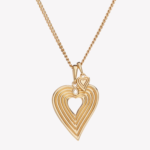Emanate Love Heart Pendant Necklace