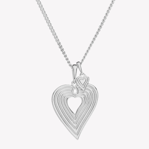 Emanate Love Heart Pendant Necklace