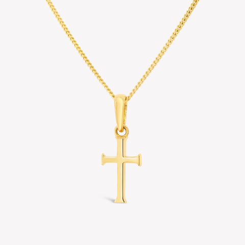Large Cross Pendant Necklace