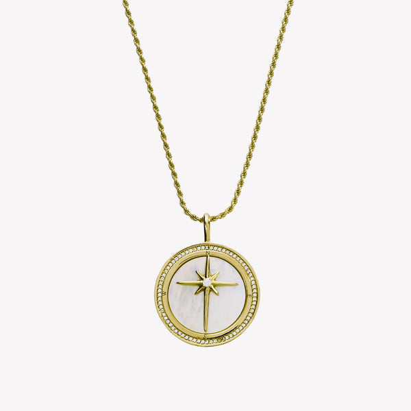 True Direction Compass Necklace