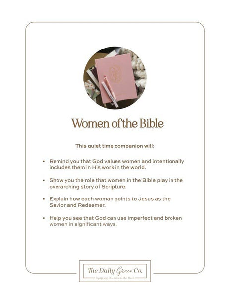 Women of the Bible | Quiet Time Companion