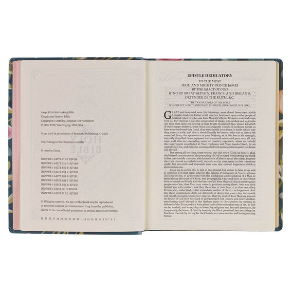 KJV LP Note Bible LP Faux Leather Love The Lord Matt 22:37