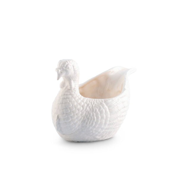 Stoneware Turkey Gravy Boat