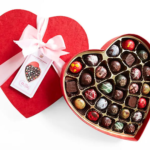 Gourmet 29pc Heart Couture Chocolate box