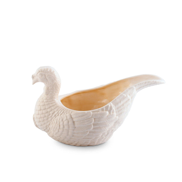 Stoneware Turkey Gravy Boat