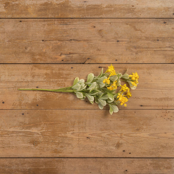 23" YELLOW WILDFLOWER BUSH