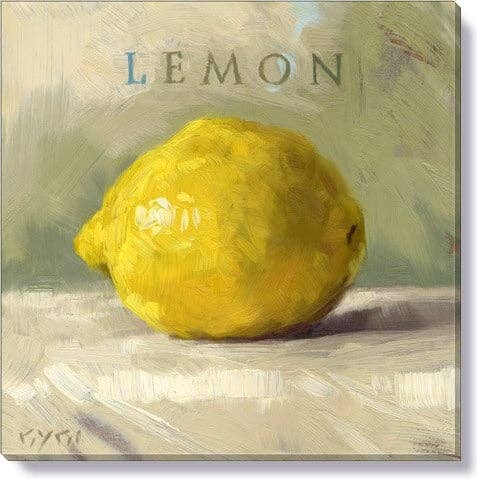 LEMON GICLEE WALL ART