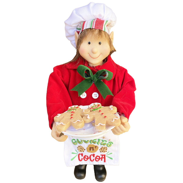 12" Cookies & Cocoa Elf