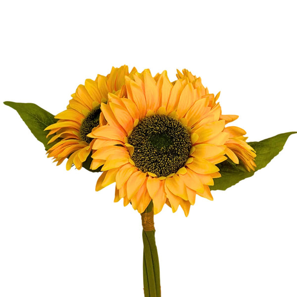 Kansas Sunflower Bundle x 4 - Yellow 13"