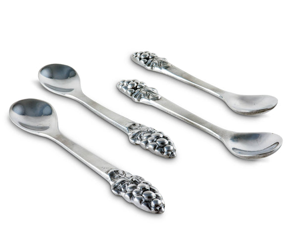 Grape Set/4 Spoons