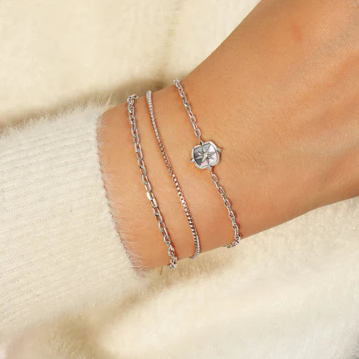 Paper Clip Chain Bracelet