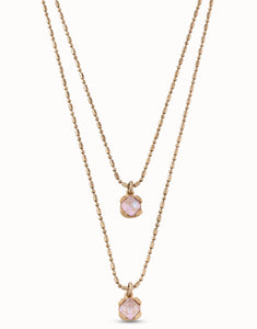 AURA PINK NECKLACE