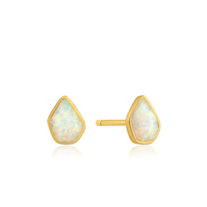 Opal Colour Stud Earrings