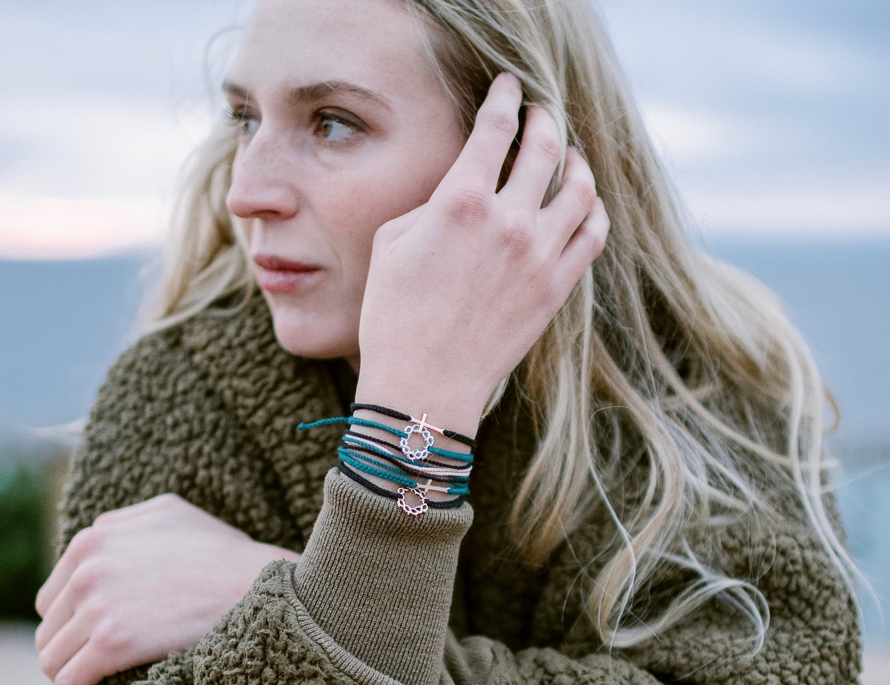 Crown of Thorns Cord Bracelet | Rizen Jewelry – NCH Galleries