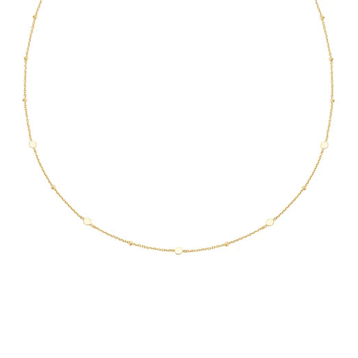 Disc Station Necklace