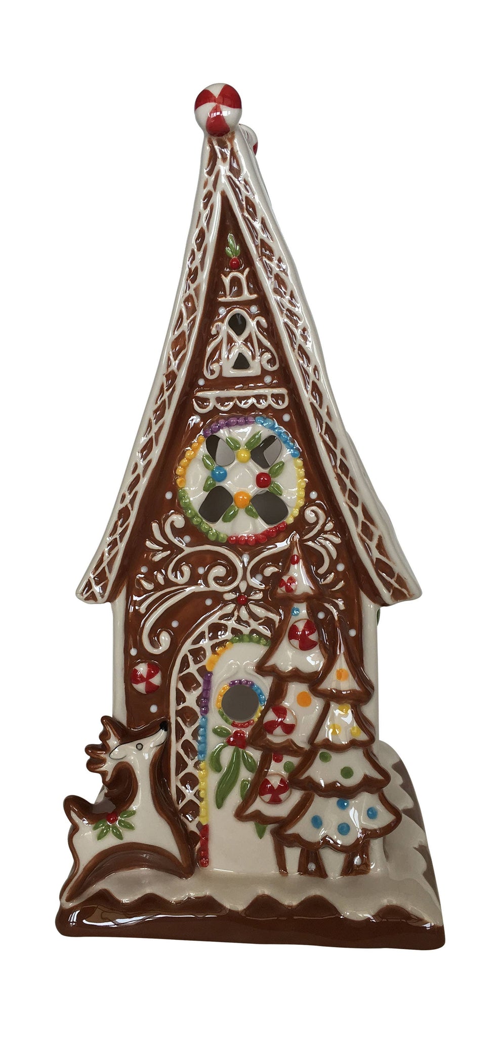 GINGERBREAD CANDLE HOUSE