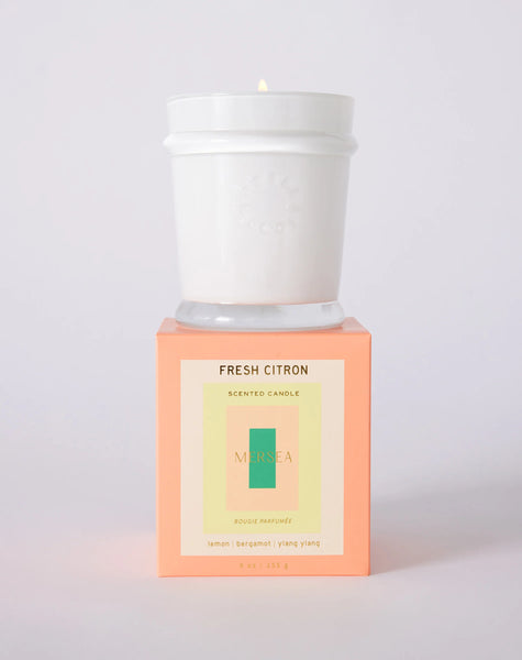 Fresh Citron Boxed Candle