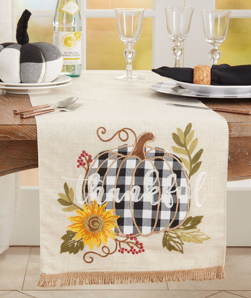 Thankful Pumpkin Runner