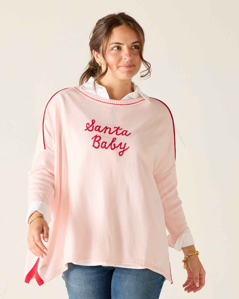 Catalina Sweater Petite Santa Baby
