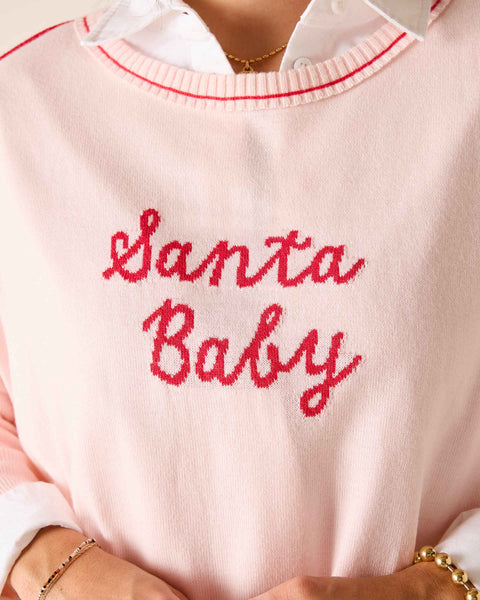 Catalina Sweater Petite Santa Baby