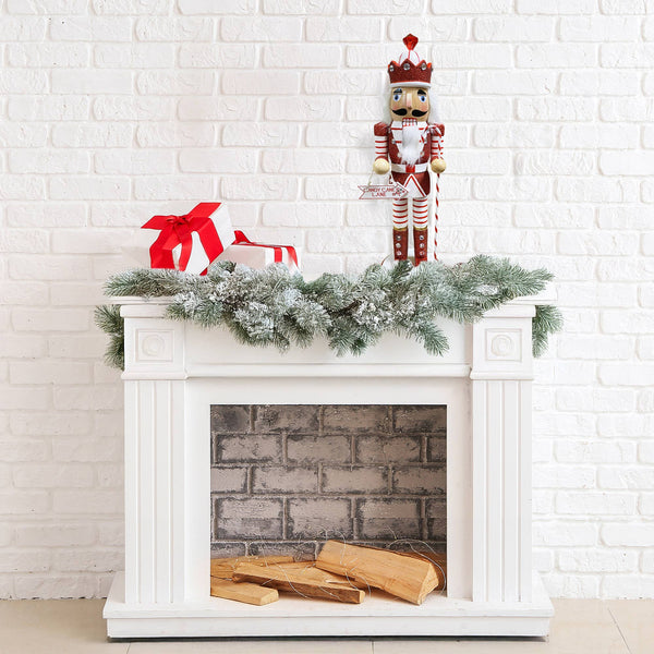 14" Candy Cane King Nutcracker