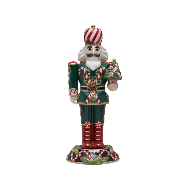 Fitz and Floyd Hldy Nutcracker Sugar Plum King Photo Box
