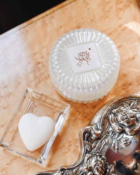 Pumpkin Whimsea Bauble Glass Candle