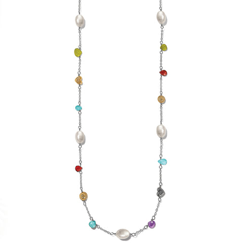 Eye Candy Pearl long necklace