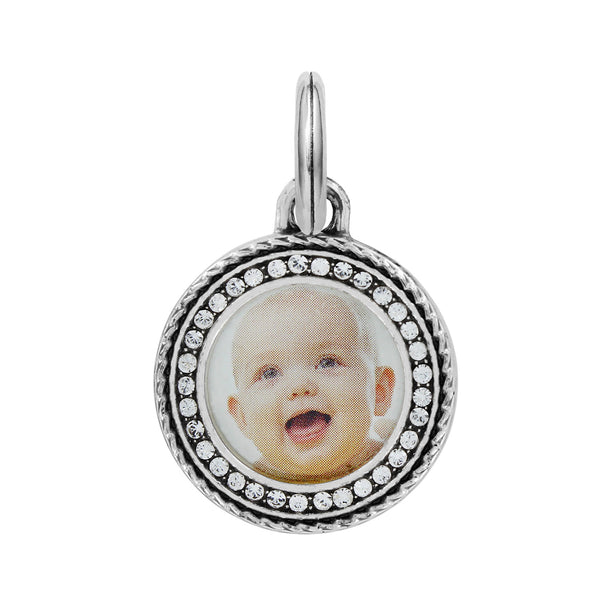 Memento Circle Photo Charm