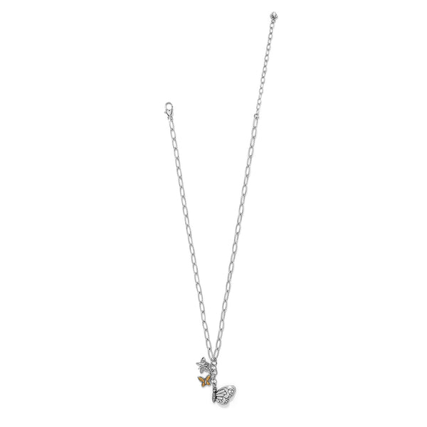 Forever Butterfly Locket Necklace