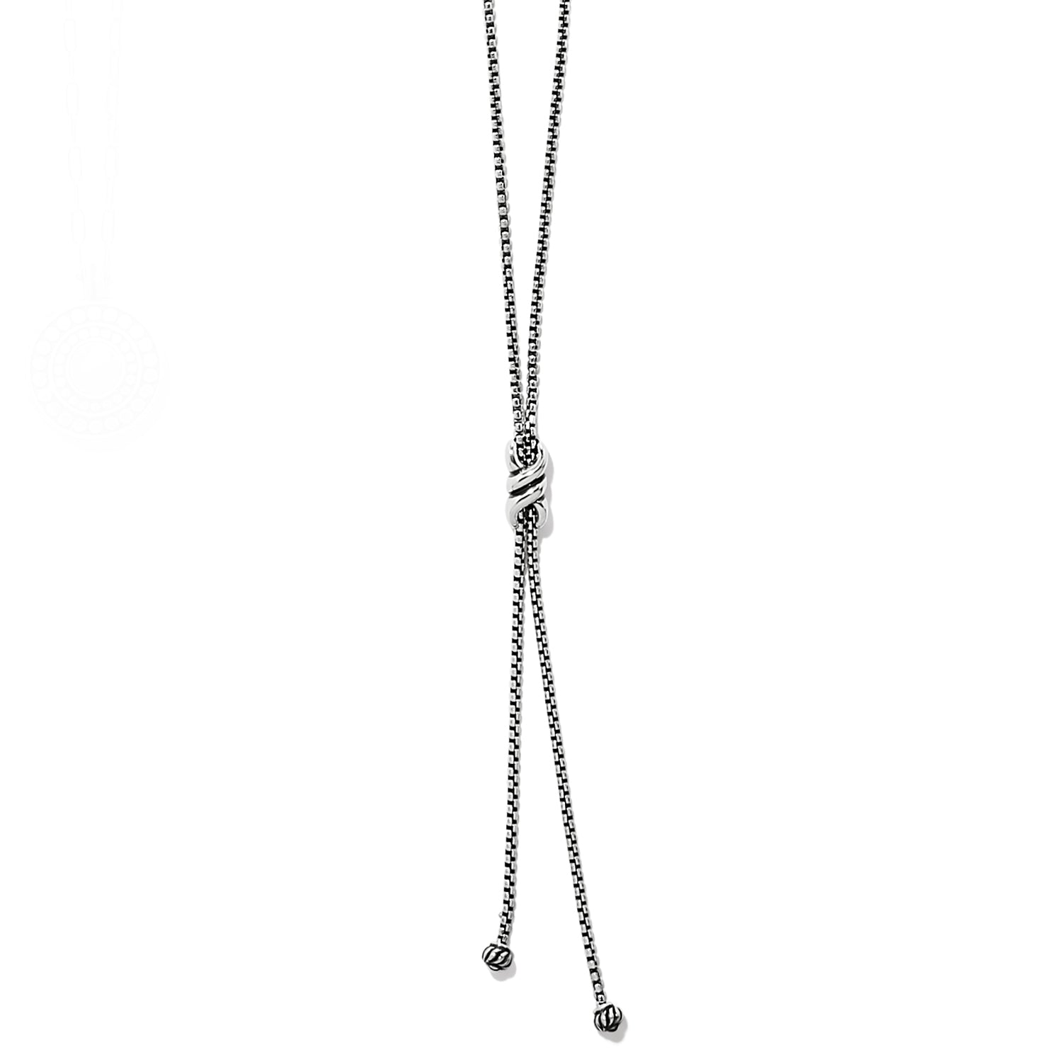 Interlok Twist Lariat Necklace