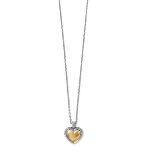 Pretty Tough Bold Heart Petite Necklace