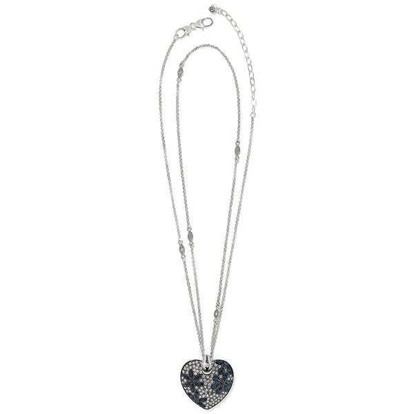 Garden Of Love double heart convertible necklace