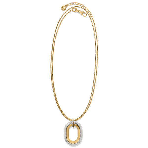 Medici Two Tone Convertible Necklace
