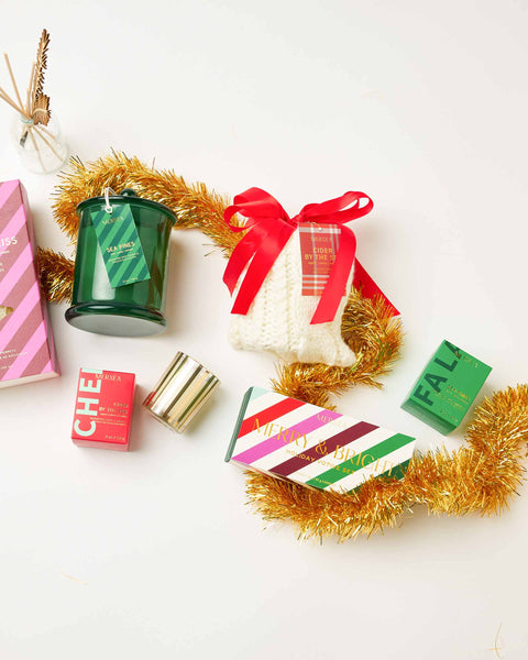 Cider by the Sea Stocking Candle